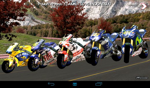 Yamaha M1 Valentino Rossi For Android
