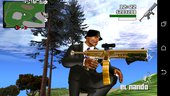 GTA V CombatPDW Only dff for Android