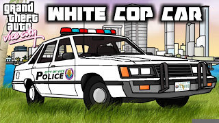 White Cop Cars GTA VC & 100% complete Save file