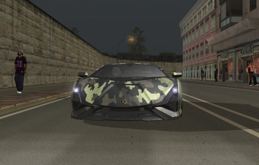 Lamborghini Sian Military Livery for Mobile