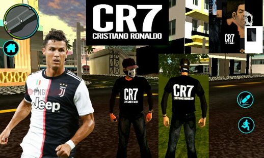 Ronaldo Fans Style Skin V2 for Mobile