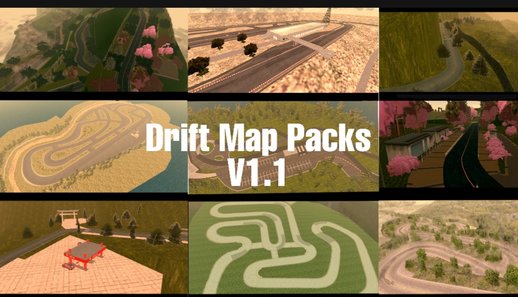 Drift Map Packs V1.1 For Mobile