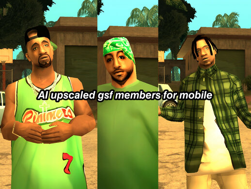 AI Upscaled GSF Members For Mobile
