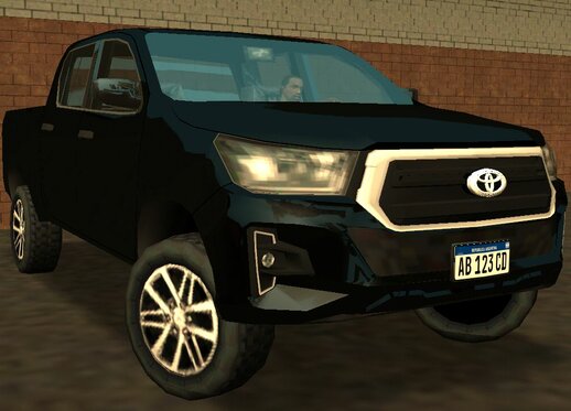 Toyota Hilux 2019 Argentina (lowpoly) for Mobile