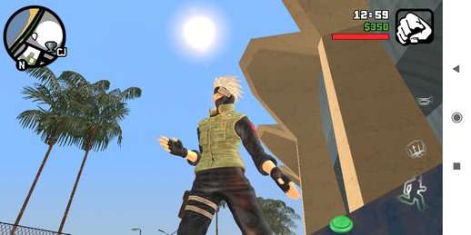 Kakashi Skin + Long Jump + New Fighting Style For Android