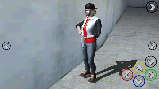 GTA Online Skin Ramdon Female Rubia 5 for mobile