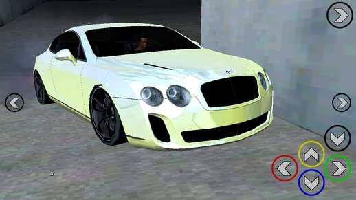 Bentley Continental Supersports 2010 Lowpoly for mobile