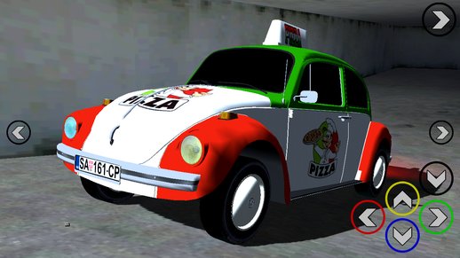 Volkswagen Beetle Pizza for mobile