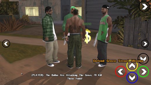 Grove Street Gang Season 1 - 5 Missions Pack for mobile