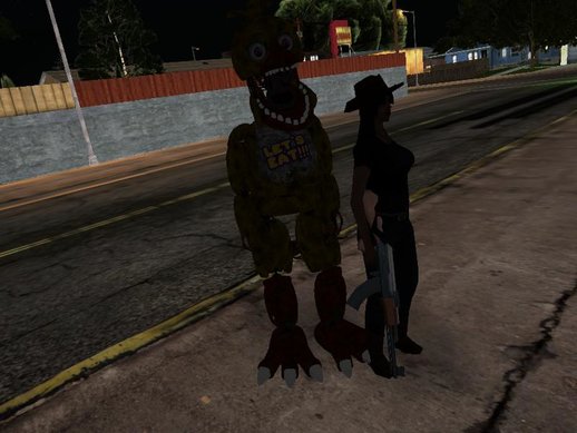 Withered Foxy para GTA San Andreas