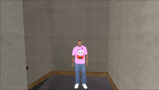 GTA San Andreas Roblox Man Face T-Shirt Mod 