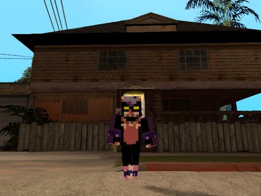 GTA San Andreas [Minecraft] Enderman Mod 