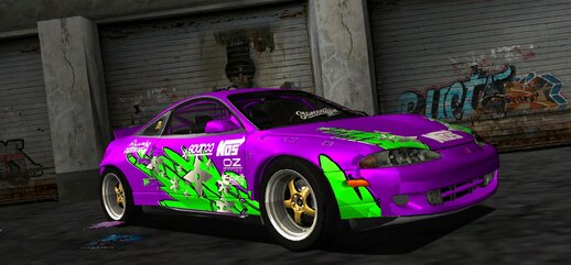 Mitsubishi Eclipse GSX Widebody for Mobile