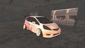 Honda Jazz Fit Hello Kitty Remake (DFF)