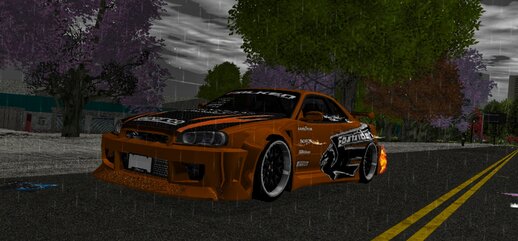 Nissan Skyline R34 for Mobile