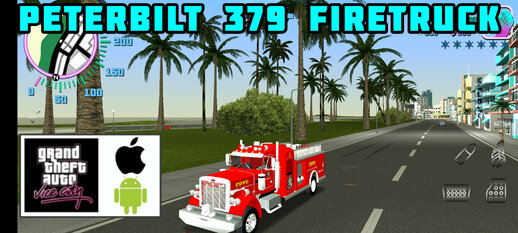 Peterbilt 379 Firetruck for Mobile