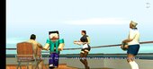 Classic Steve Skin and Cutscene for Mobile