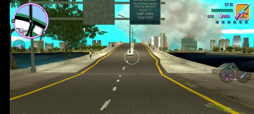 Roads HD Full Retexture of Roads in Vice City For Mobile