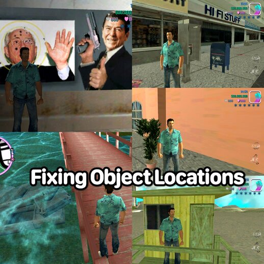 Fixing Object Locations for Mobile