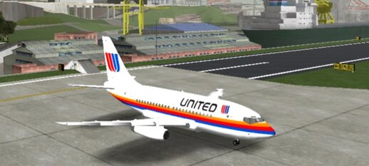 United Boeing 737-200 for Android