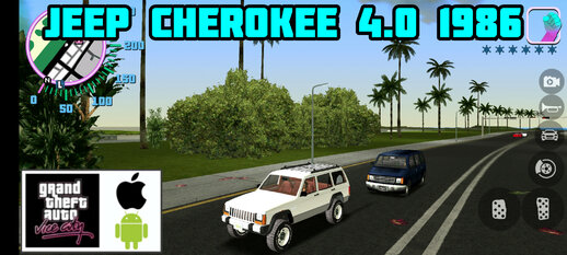 Jeep Cherokee 4.0 1986 for Mobile