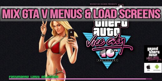 MIX GTA V Menus & Load screens for Mobile