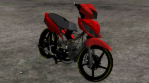 Honda Wave S Enfierrada (DFF only)